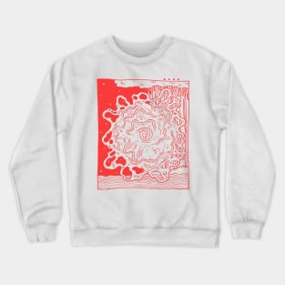 The Red Oculi Crewneck Sweatshirt